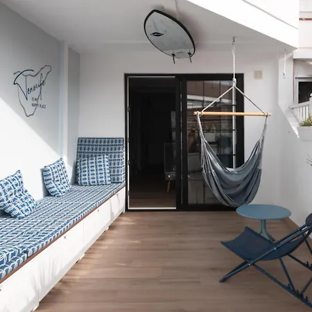 Modern, Design, Private Jacuzzi - 2 Terraces, 2 Beds - Wow - Christianos 公寓 洛斯克里斯蒂亚诺斯