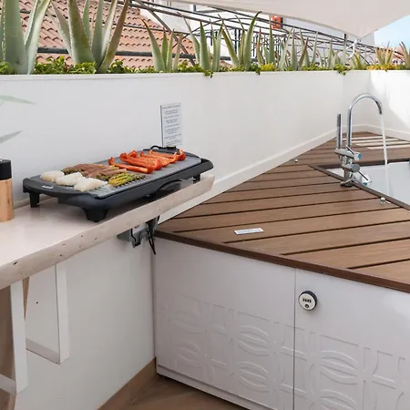 Modern, Design, Private Jacuzzi - 2 Terraces, 2 Beds - Wow - Christianos *